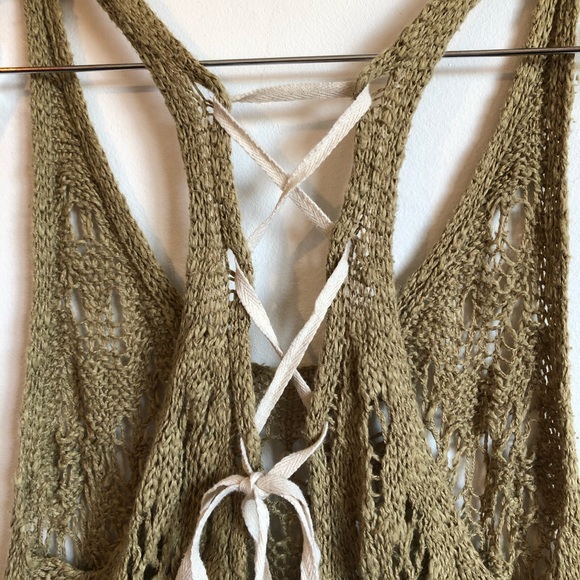 STARING AT STARS Crotchet Knit Tank Top - Picture 7 of 13